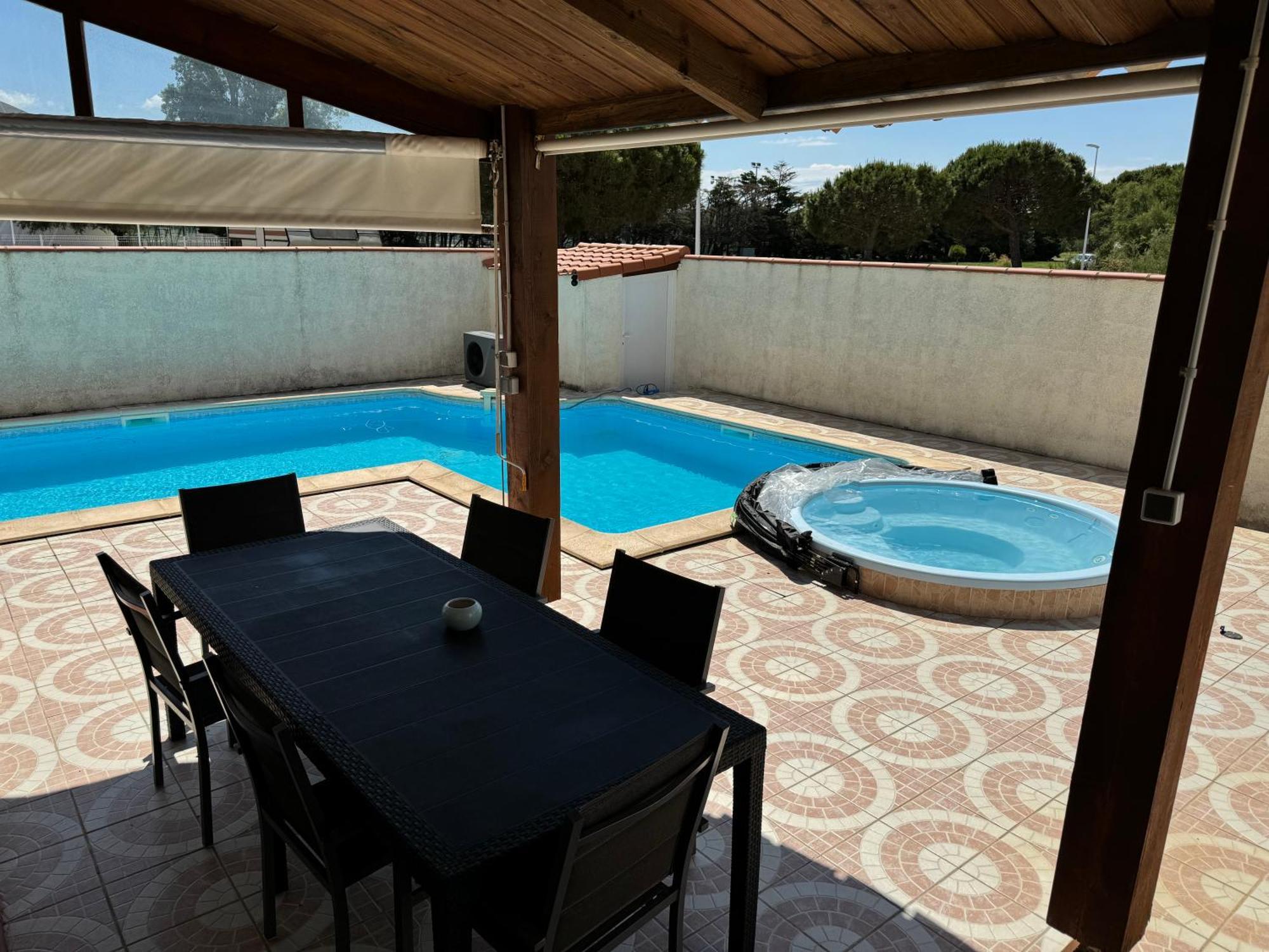 לה ברקרה Villa La Lagune Piscine Et Spa Prives 8 Couchages Parking Prive Et Borne De Recharge Electrique חדר תמונה